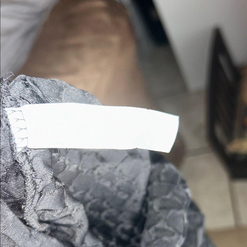 True Rock Black Textured Bike Shorts - Picture 4 of 4